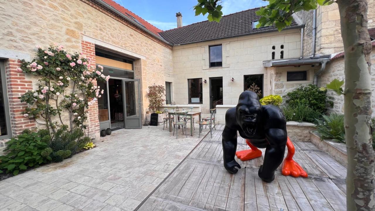 L'Artelier Dans Ma Cour Bed & Breakfast Hermonville Exterior photo