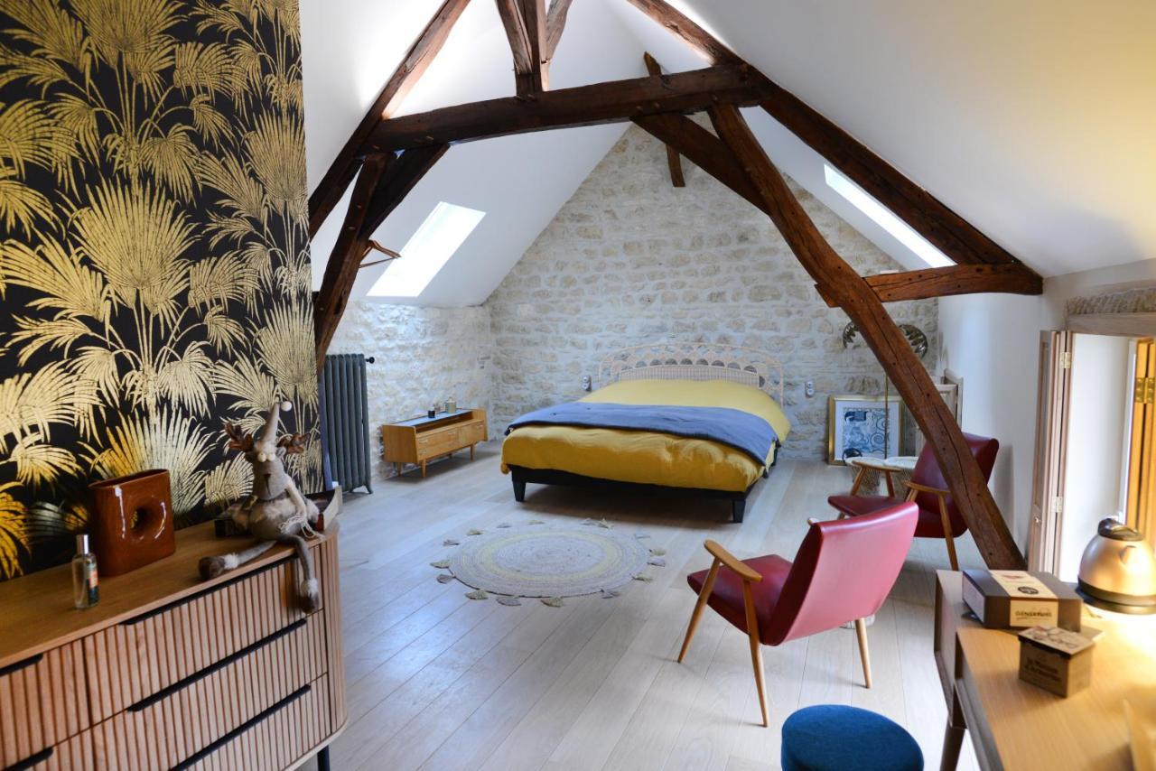 L'Artelier Dans Ma Cour Bed & Breakfast Hermonville Exterior photo